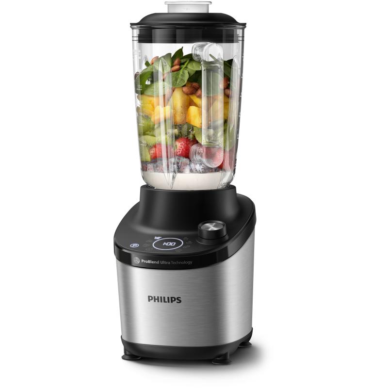 Philips Blender 7000 Series HR3760 00 silver black Schwarz (HR3760/00)