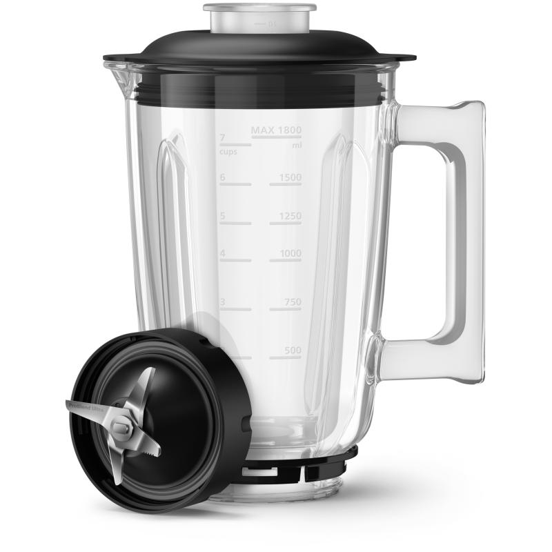 Philips Blender 7000 Series HR3760 00 silver black Schwarz (HR3760/00)