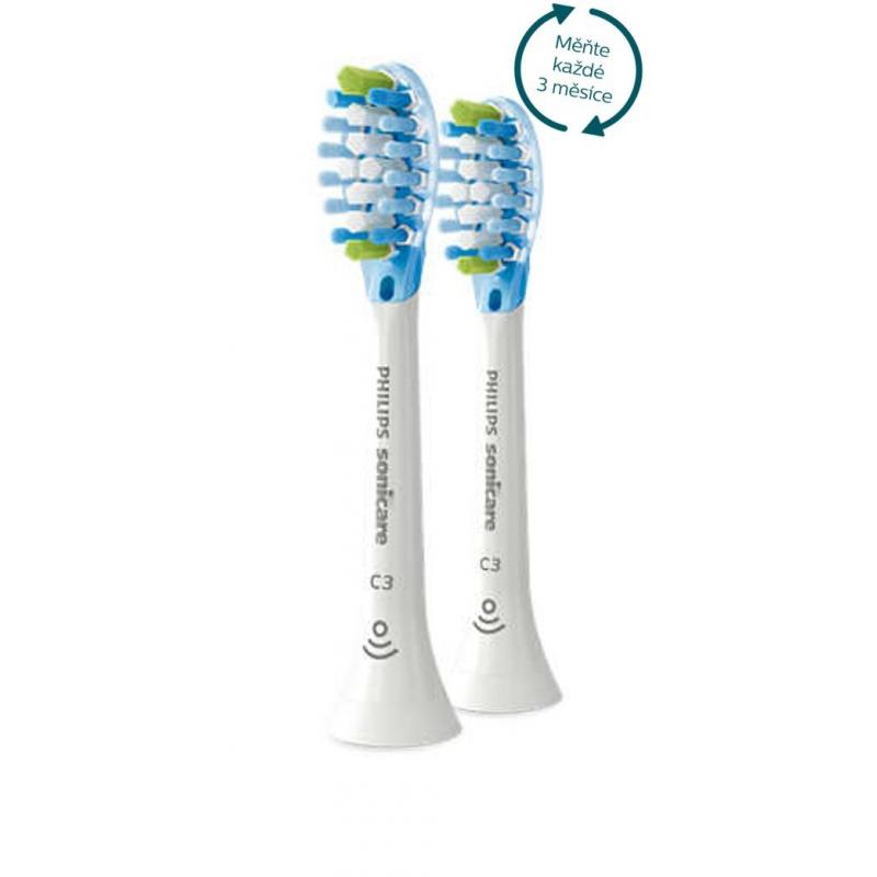 Philips Brushheads HX9042 17 Sonicare C3 Premium Plaque Defence white (2pcs)