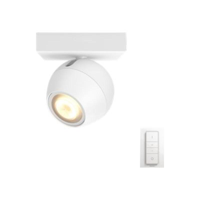 Philips BUCKRAM single spot white 1x5 5W Philips5W Philips 5W 240V (8718696164204)