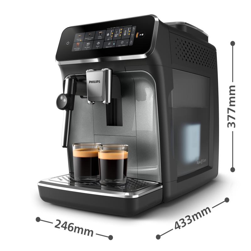 Philips Coffeemachine EP3329 70 Home Series black Schwarz (EP3329/70)