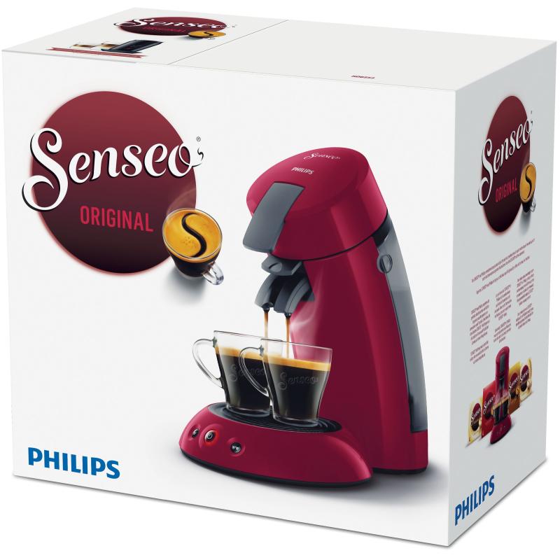 Philips Coffeemachine Senseo Original HD6553 80 red (HD6553 80)