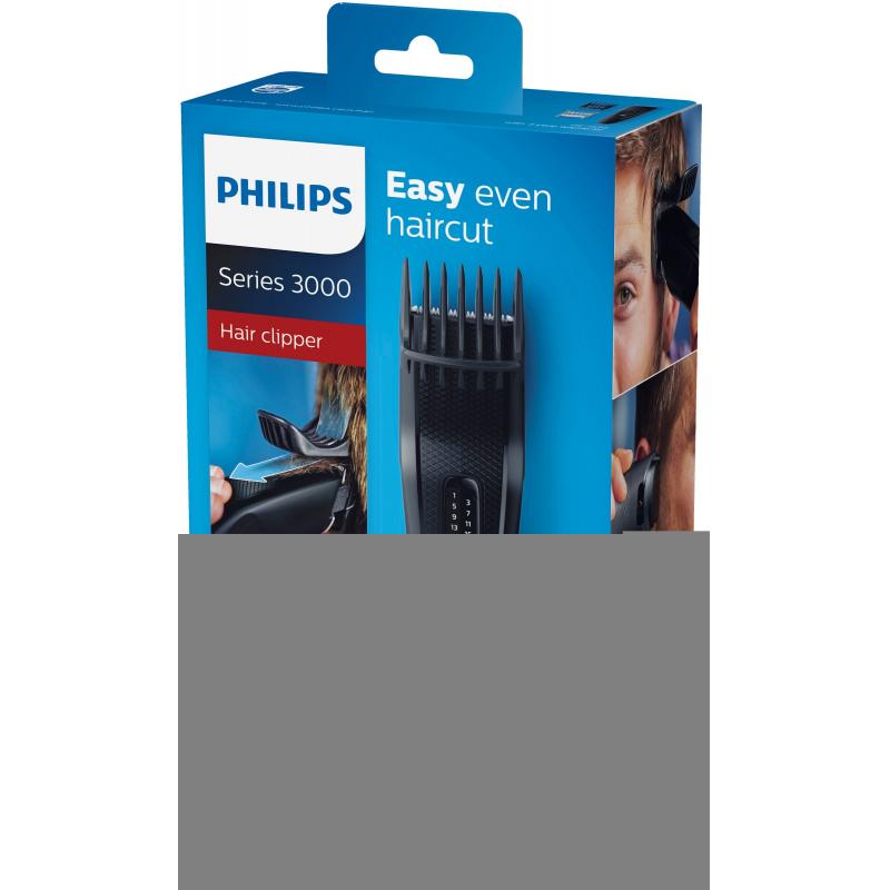 Philips Hair Clipper HC3510 15 black Schwarz (HC3510 15)