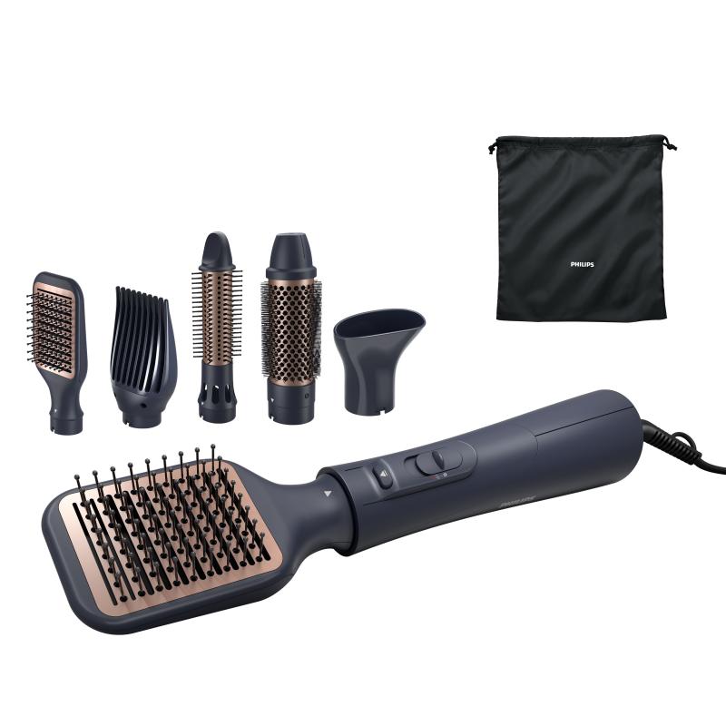 Philips Hairdryer Airstyler BHA530 00 black Schwarz (BHA530/00)
