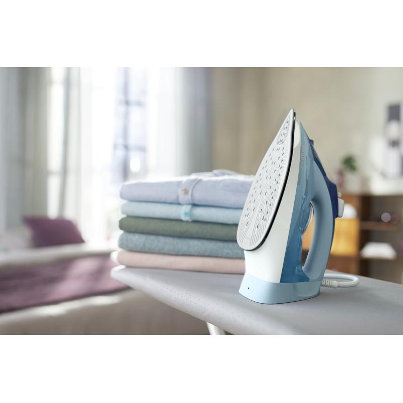Philips Iron DST5030 20 SteamGlide Plus 2400W blue white (DST5030/20)