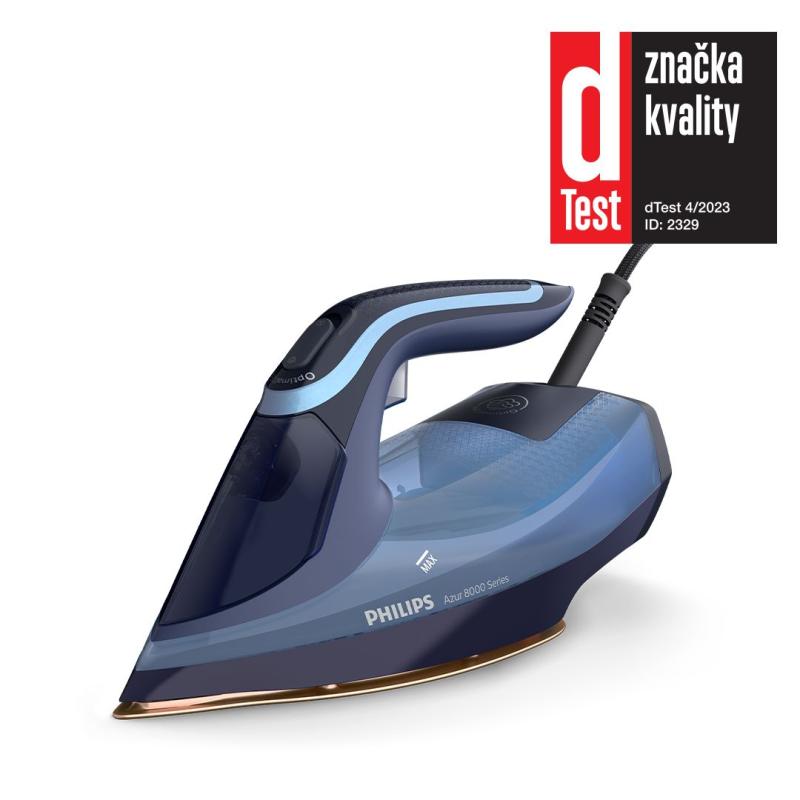 Philips Iron DST8020 20 Azur SteamGlide Elite blue (DST8020/20)