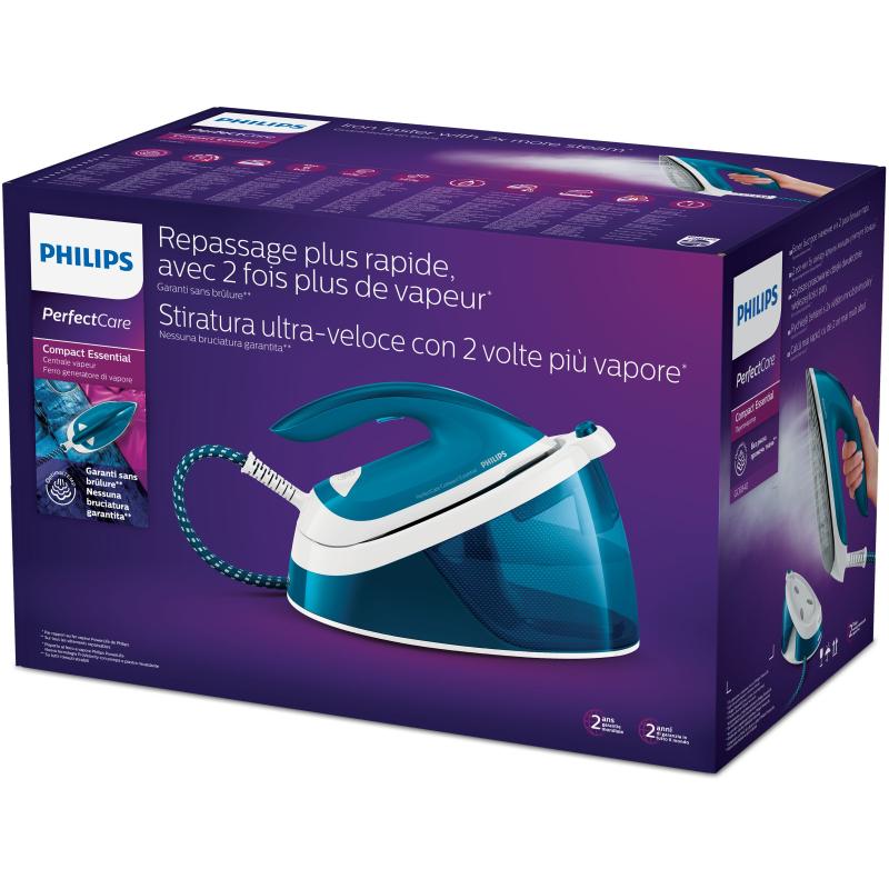 Philips Iron GC6840 20 PerfectCare Compact Essential (GC6840/20)
