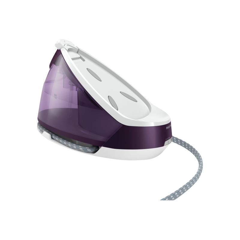 Philips Iron GC7933 30 PerfectCare Compact Plus lila white (GC7933/30)
