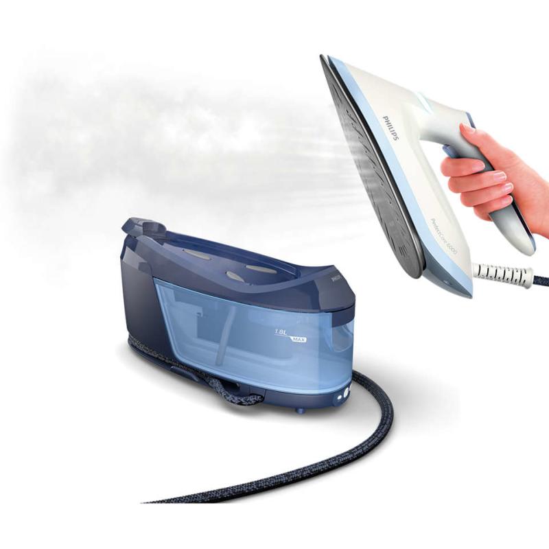 Philips Iron Station PSG6026 20 PerfectCare Blue White (PSG6026/20)