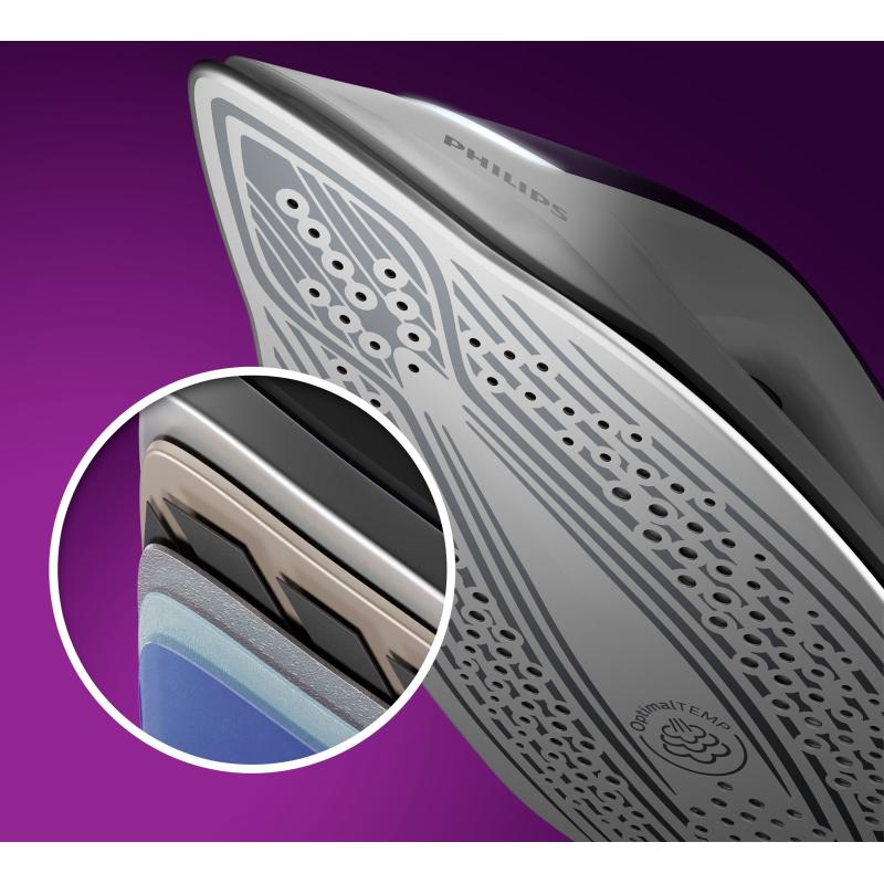 Philips Iron Station PSG8050 30 SteamGlide purple (PSG8050/30)