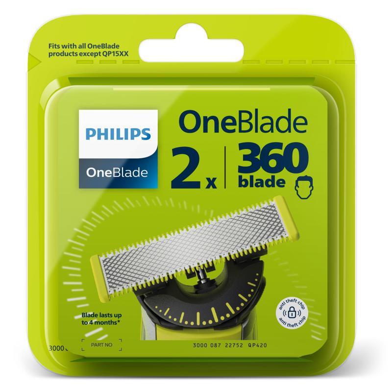 Philips OneBlade 360 QP420 50 replacement blades (QP420/50)