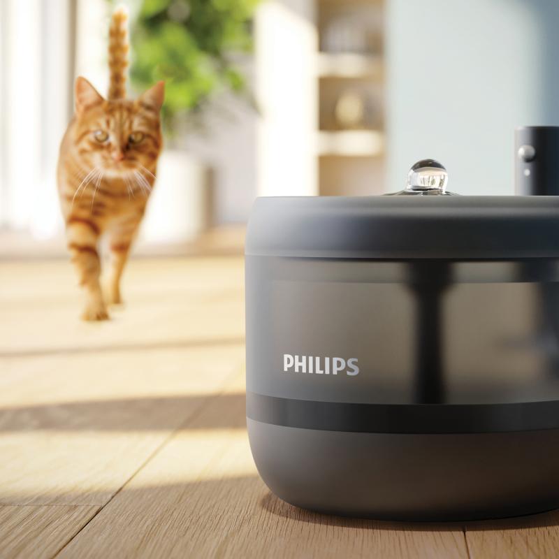 Philips Pet Water Fountain 2,2L black Schwarz (PAW3210 02)