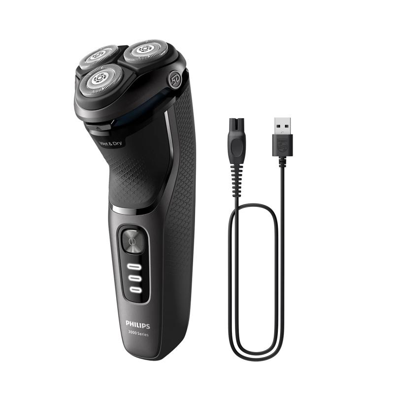 Philips Shaver 3000 Series black Schwarz (S3343 13)