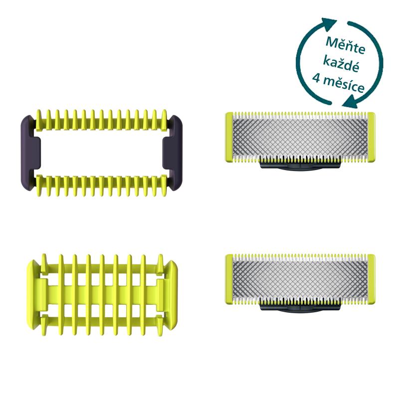 Philips Shaver OneBlade Replacement Blade QP620 50 Kombipack (QP620 50)