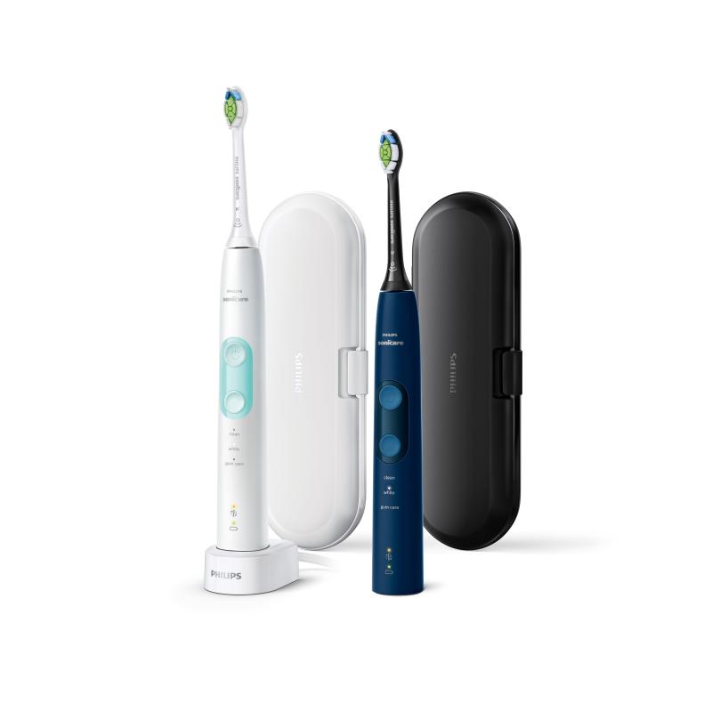 Philips Toothbrush HX6851 34 Sonicare ProtectiveClean 5100 2nd handle black Schwarz and white (HX6851/34)