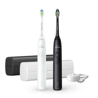 Philips Toothbrush HX7109 01 Sonicare 5300 Duopack black Schwarz and white (HX7109/01)