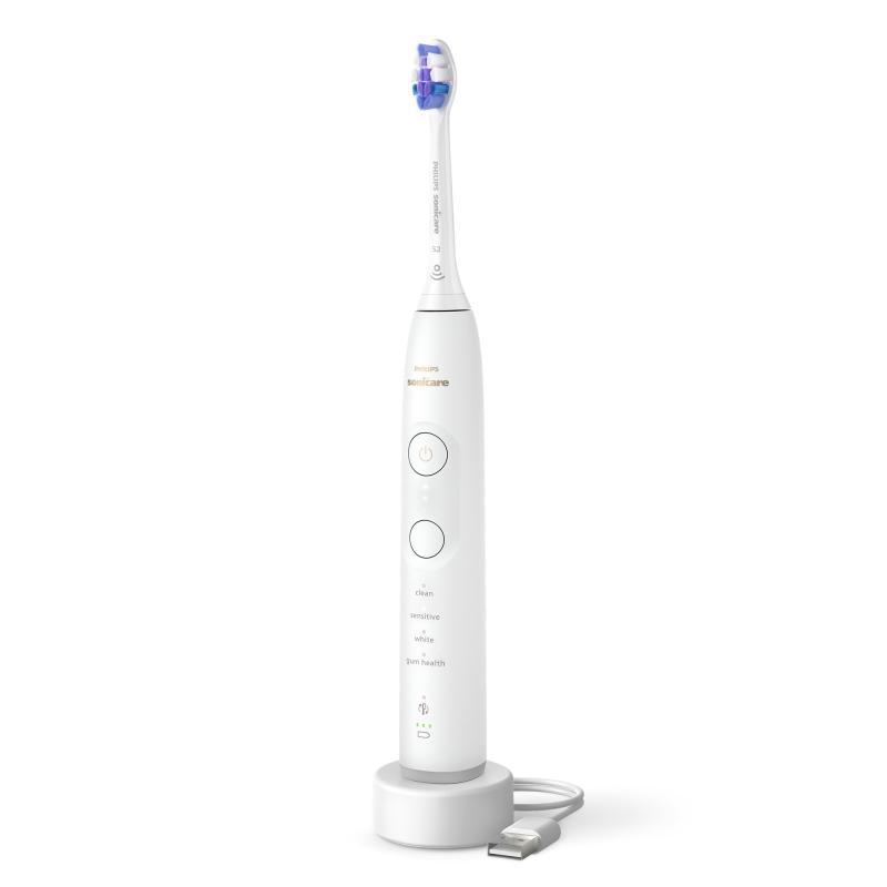 Philips Toothbrush HX7429 02 Sonicare 7100 Duopack black Schwarz and white (HX7429/02)