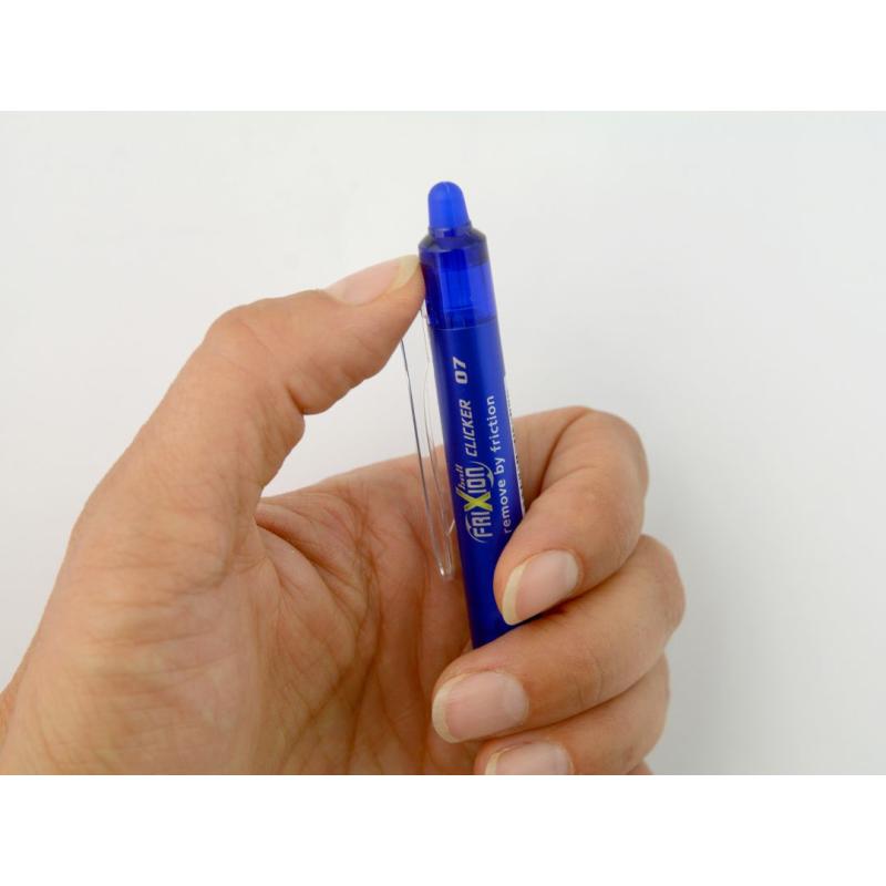 Pilot Frixion Clicker Black Schwarz (BLRT-FR7-B) (BLRTFR7B)
