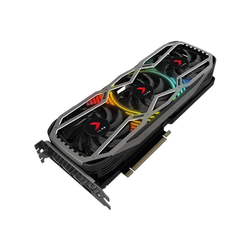 PNY Grafikkarte GeForce RTX 3070 XLR8 Gaming REVEL EPIC-X EPICX RGB Triple Fan LHR (VCG30708LTFXPPB)
