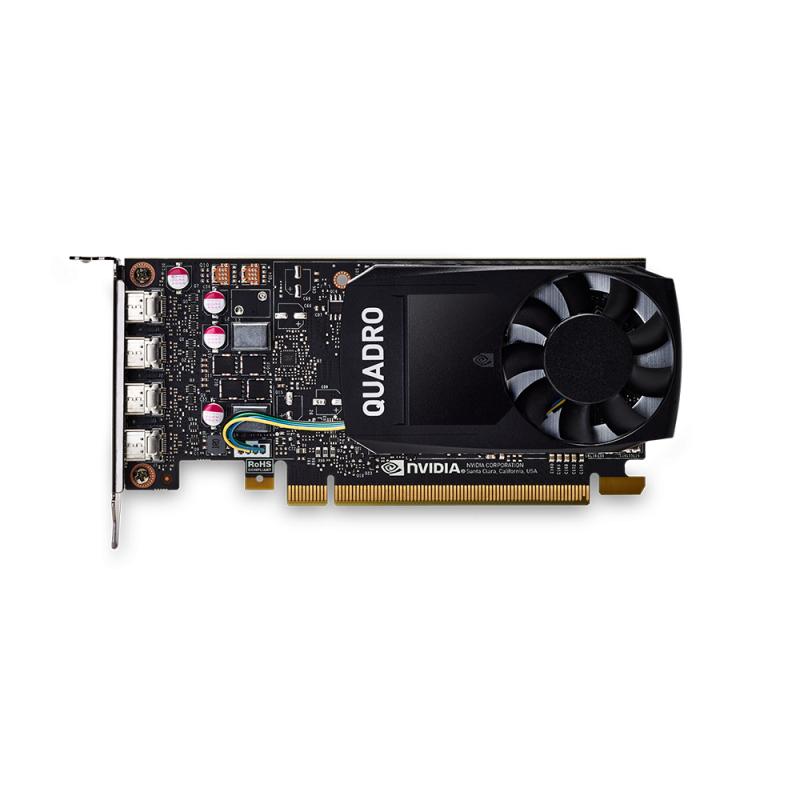 PNY Grafikkarten NVIDIA Quadro P1000 DVI 4GB (VCQP1000DVIV2-PB) (VCQP1000DVIV2PB)