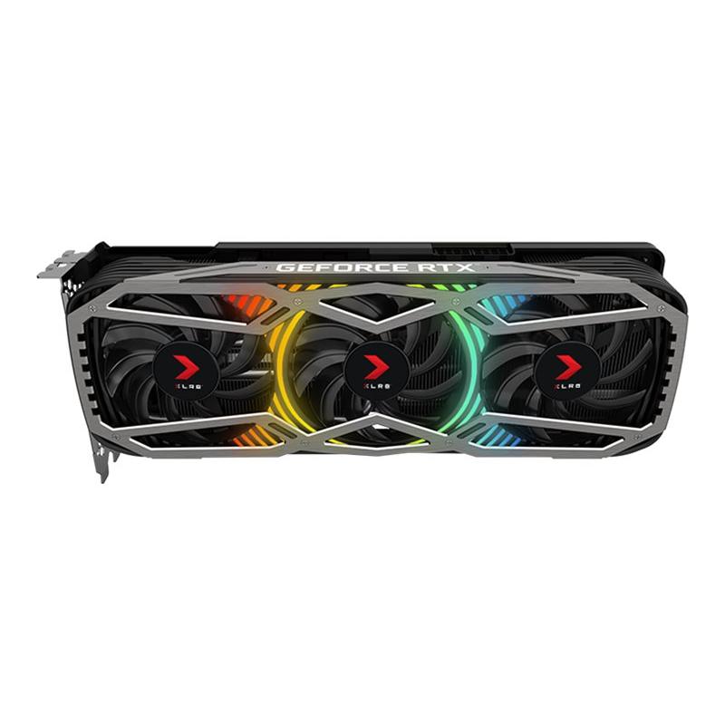 PNY XLR8 GeForce RTX 3070 Ti Gaming REVEL EPIC-X EPICX RGB Triple Fan (VCG3070T8TFXPPB)