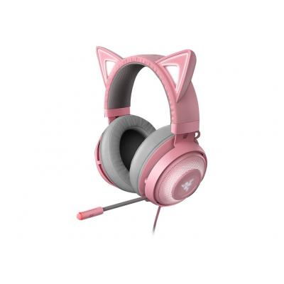 Razer Headset Kraken Kitty Quartz Pink 3,5mm over-ear overear (RZ04-02980200-R3M1) (RZ0402980200R3M1)