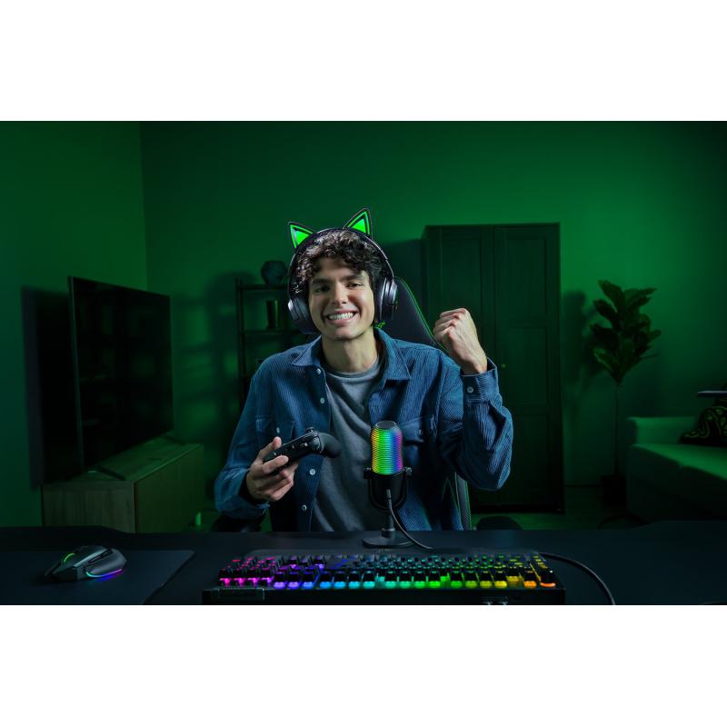 Razer Headset Kraken Kitty V3 Pro Black Schwarz (RZ04-05170300-R3M1) (RZ0405170300R3M1)