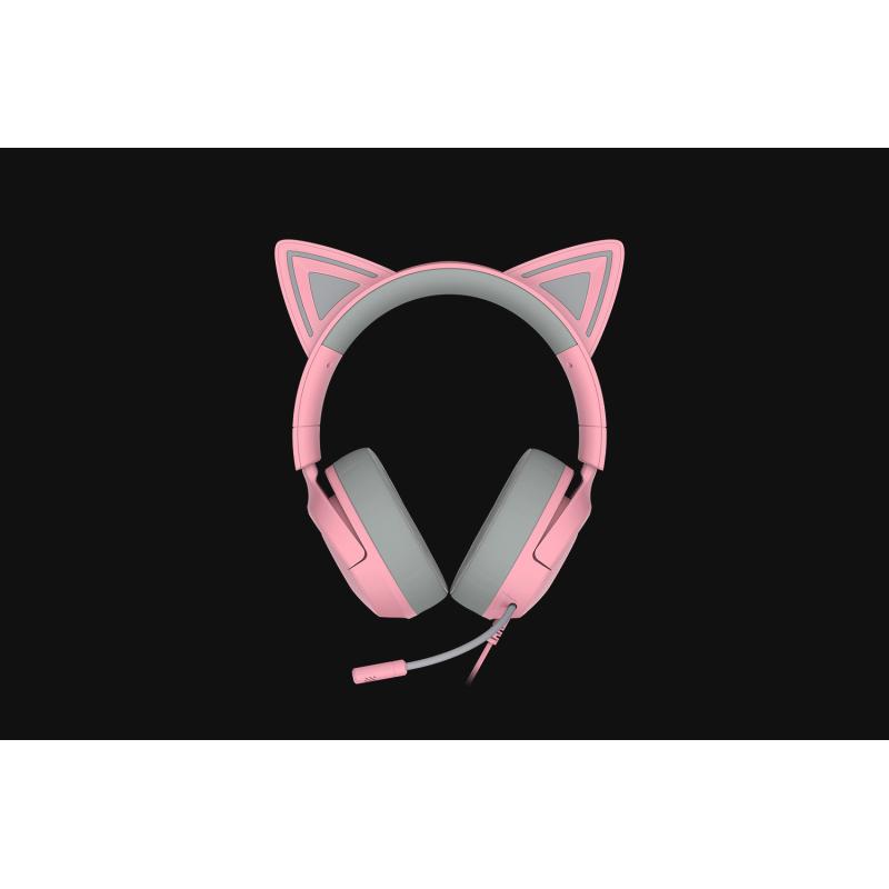 Razer Headset Kraken Kitty V3 X Quartz (RZ04-05350100-R3M1) (RZ0405350100R3M1)