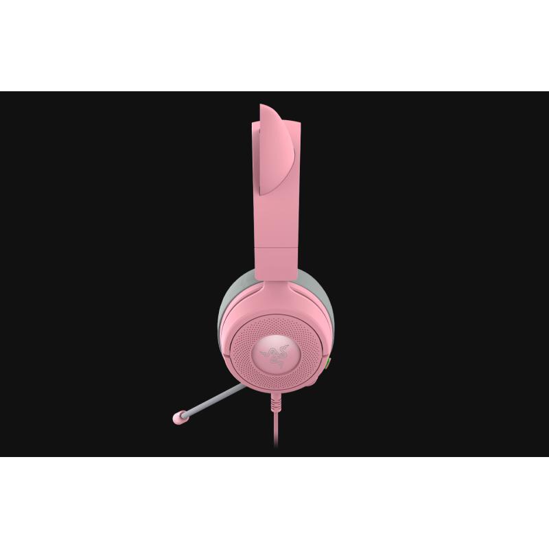 Razer Headset Kraken Kitty V3 X Quartz (RZ04-05350100-R3M1) (RZ0405350100R3M1)