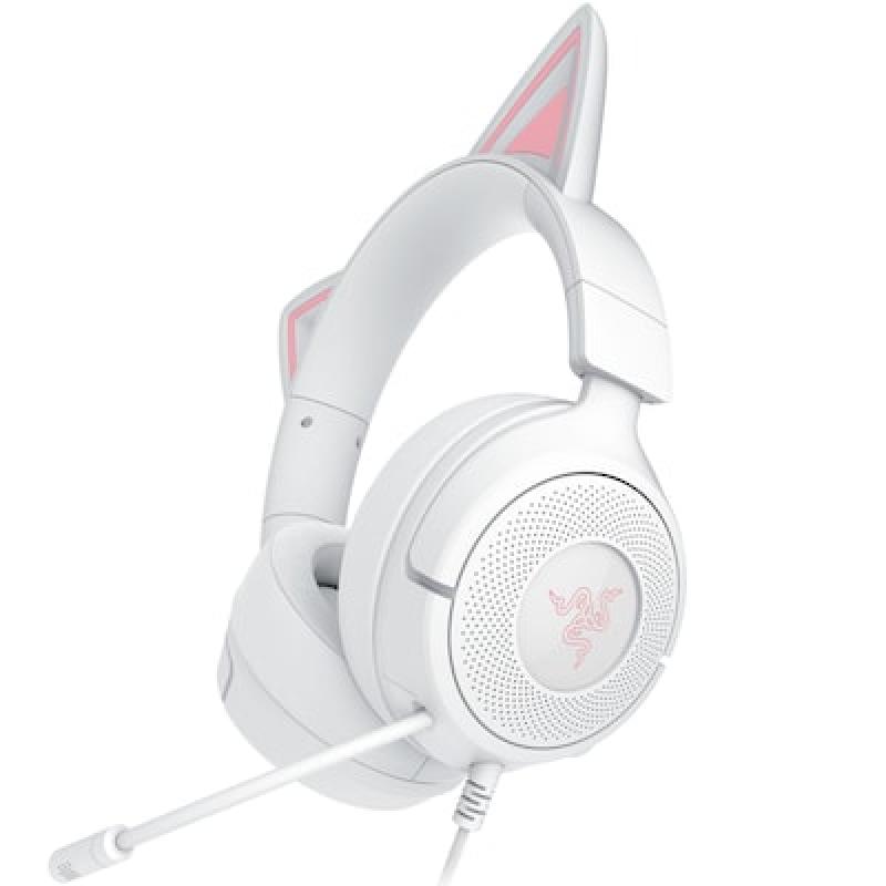 Razer Headset Kraken Kitty V3 X White (RZ04-05350300-R3M1) (RZ0405350300R3M1)
