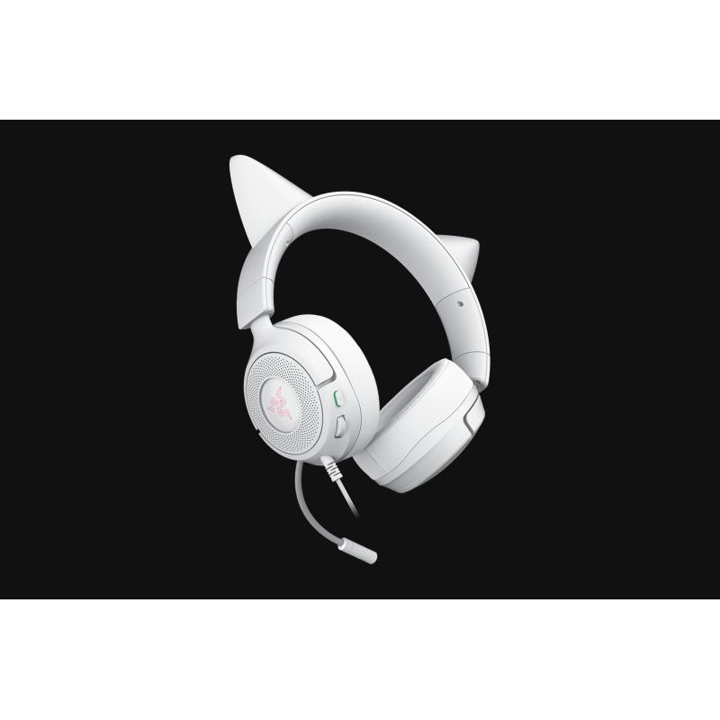 Razer Headset Kraken Kitty V3 X White (RZ04-05350300-R3M1) (RZ0405350300R3M1)