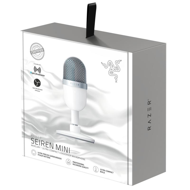 Razer Microphone Seiren Mini USB White (RZ19-03450300-R3M1) (RZ1903450300R3M1)