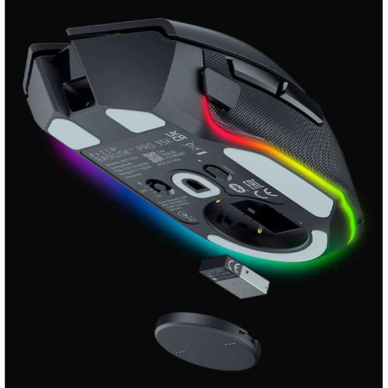 Razer Mouse Basilisk V3 Pro 35K Black Schwarz (RZ01-05240100-R3G1) (RZ0105240100R3G1)
