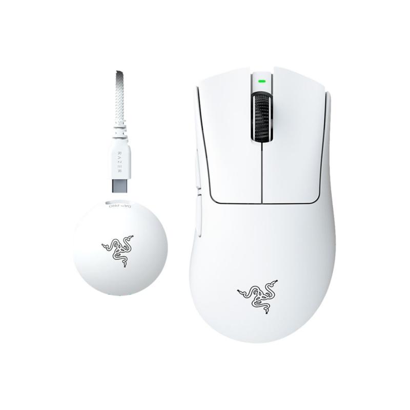 Razer Mouse DeathAdder V4 Pro White (RZ01-05330200-R3G1) (RZ0105330200R3G1)