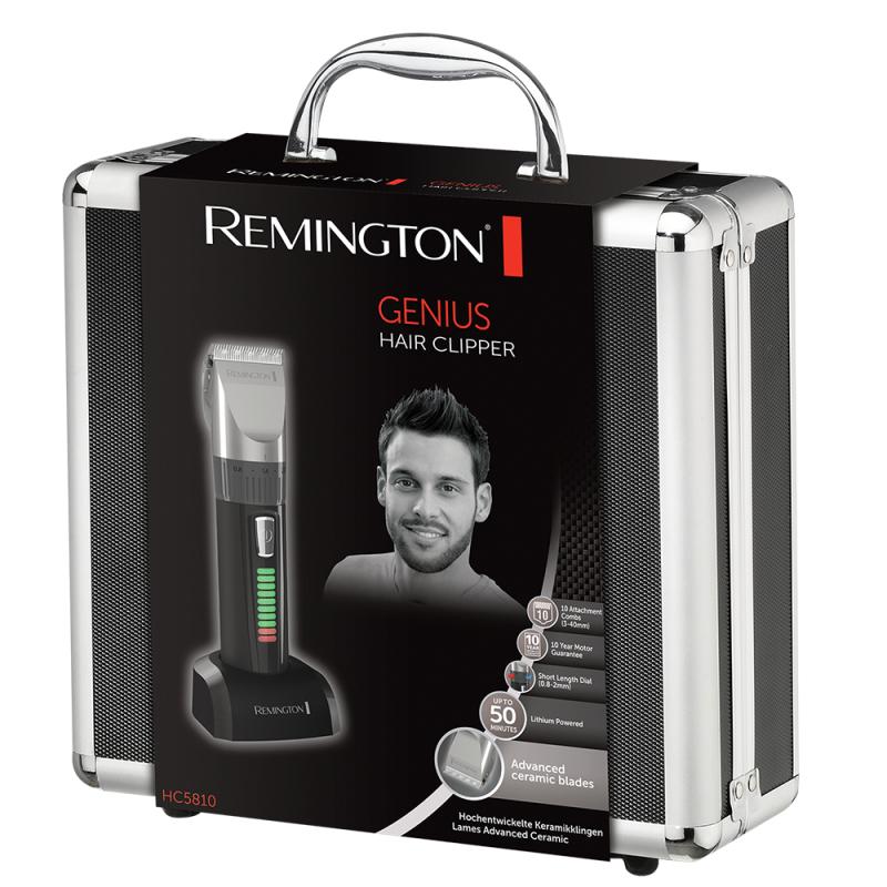 Remington Hair Clipper (HC5810) Genius black silver (HC5810)