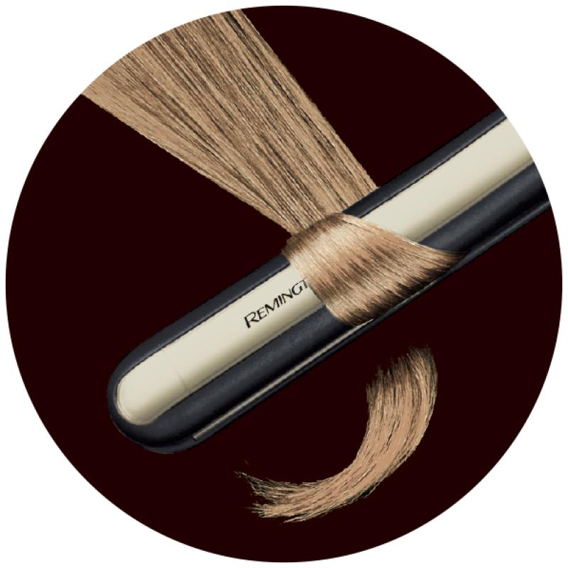 Remington Straightener (S6500) Sleek & Curl black gold