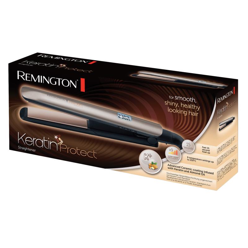 Remington Straightener (S8540) Keratin Protect bronze