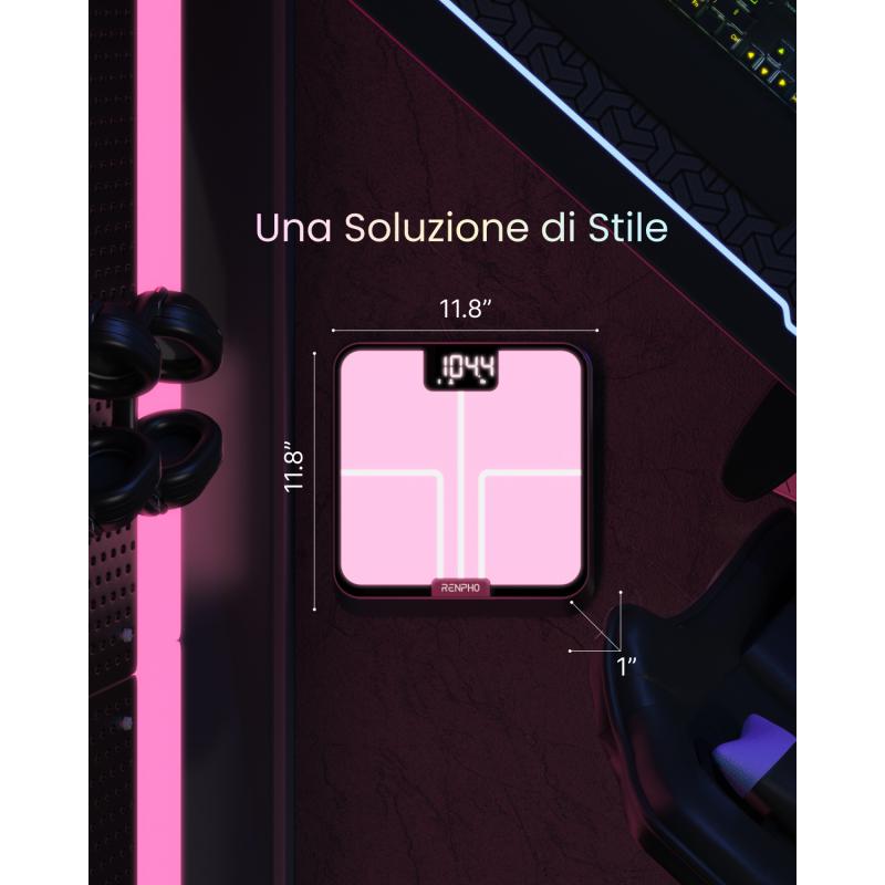 Renpho Elis Chrome Smart Body Scale PEU-R-A017 PEURA017 (PEU-R-A017)
