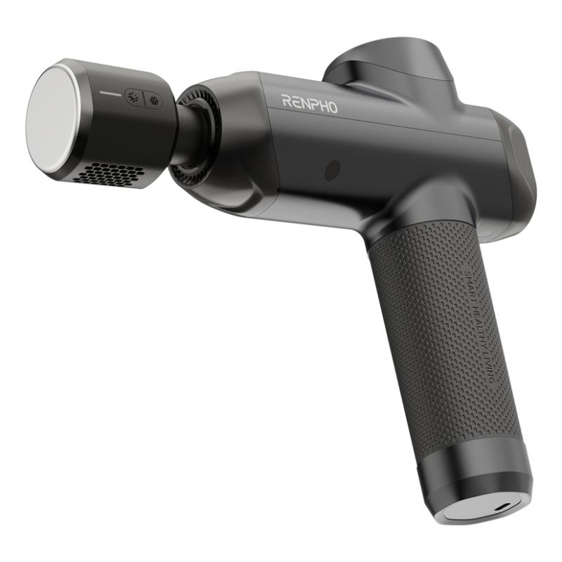 RENPHO Massage Gun Power + Thermacool black Schwarz PEU-R-C001SH-BK PEURC001SHBK (PEU-R-C001SH-BK)