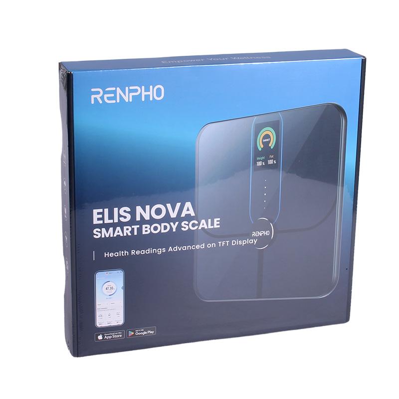 RENPHO Scale Smart Body Analysis Elis Nova black Schwarz PEU-R-A031 PEURA031 (PEU-R-A031)