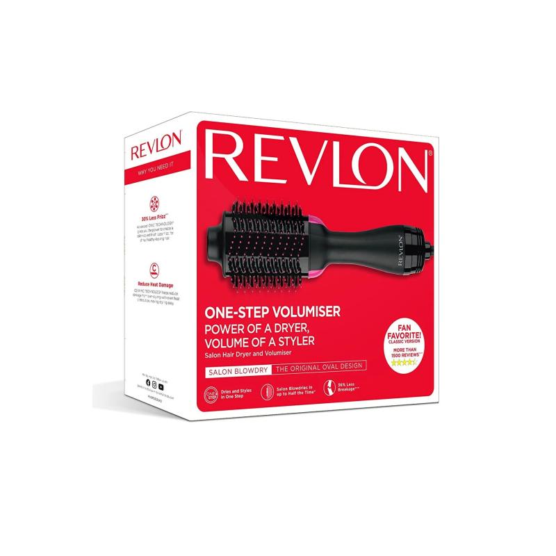 Revlon Hair Dryer and Volumiser One-Step OneStep black Schwarz (RVDR5222E)