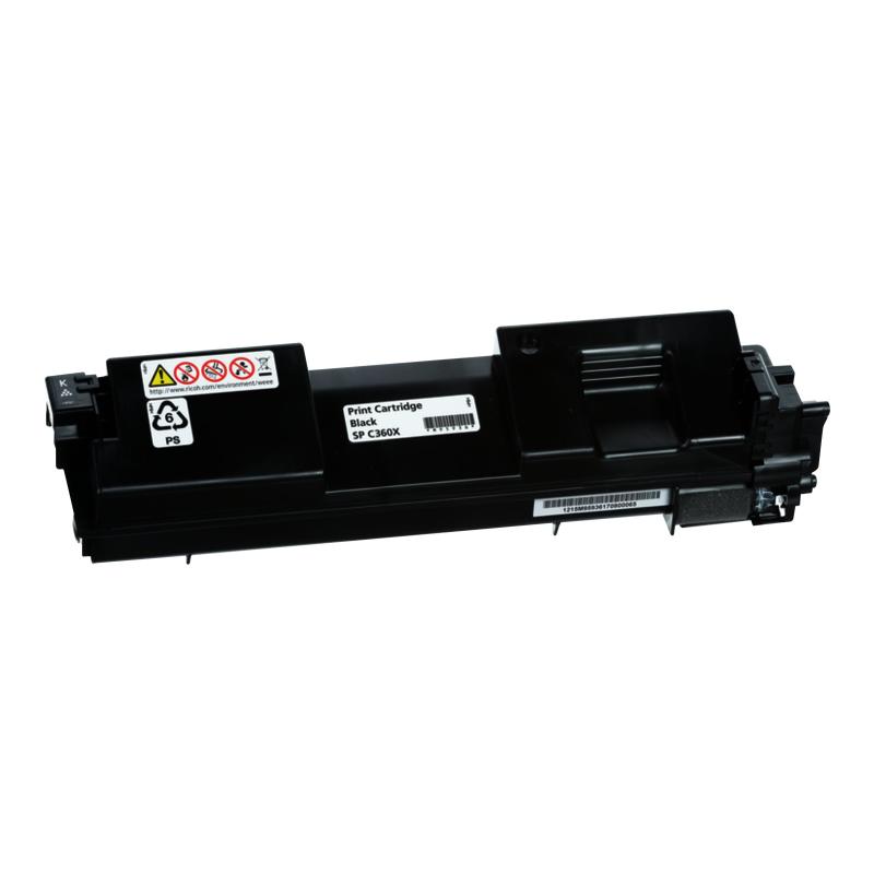 Ricoh Cartridge SP C361 SP C360 Black Schwarz (408250) SP C360X