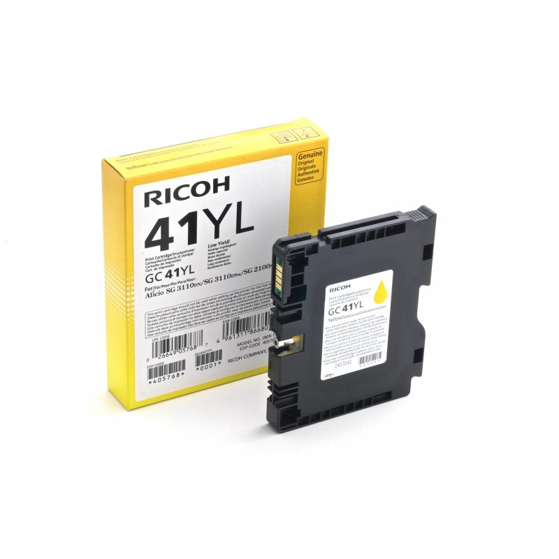 Ricoh Ink GC41 LC Yellow Gelb (405768)