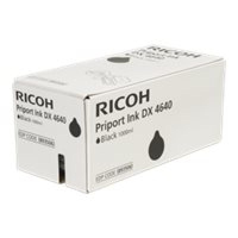 Ricoh Ink DX4640 Black Schwarz (893506) 6er VE