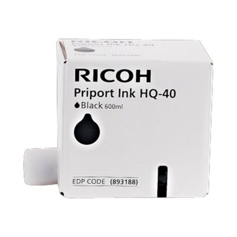 Ricoh Ink JP 4500 HQ 40 Black Schwarz (817225) (893188)