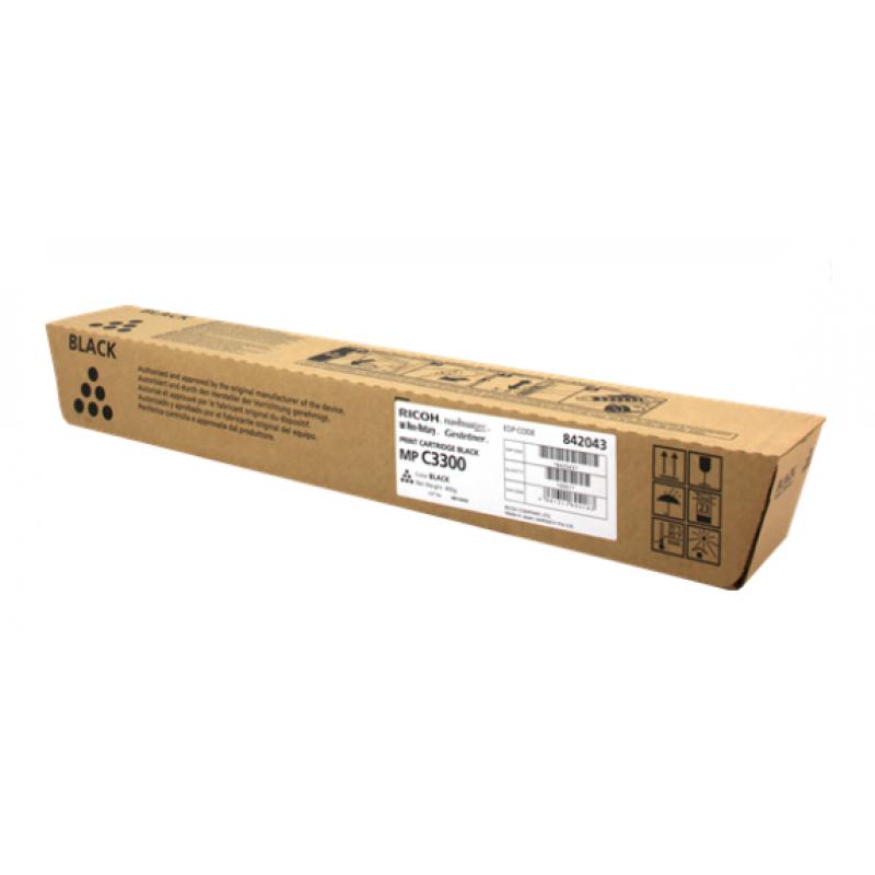 Ricoh Toner MP C3300 Black Schwarz (842043)