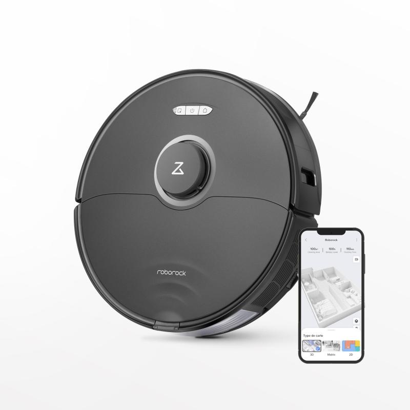 Roborock Robot Vacuum Cleaner S8 black Schwarz (S852-00) (S85200)