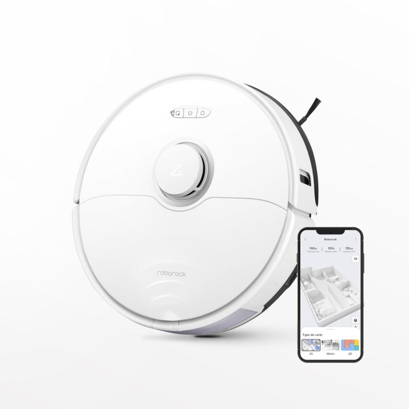Roborock Robot Vacuum Cleaner S8 white (S802-00) (S80200)