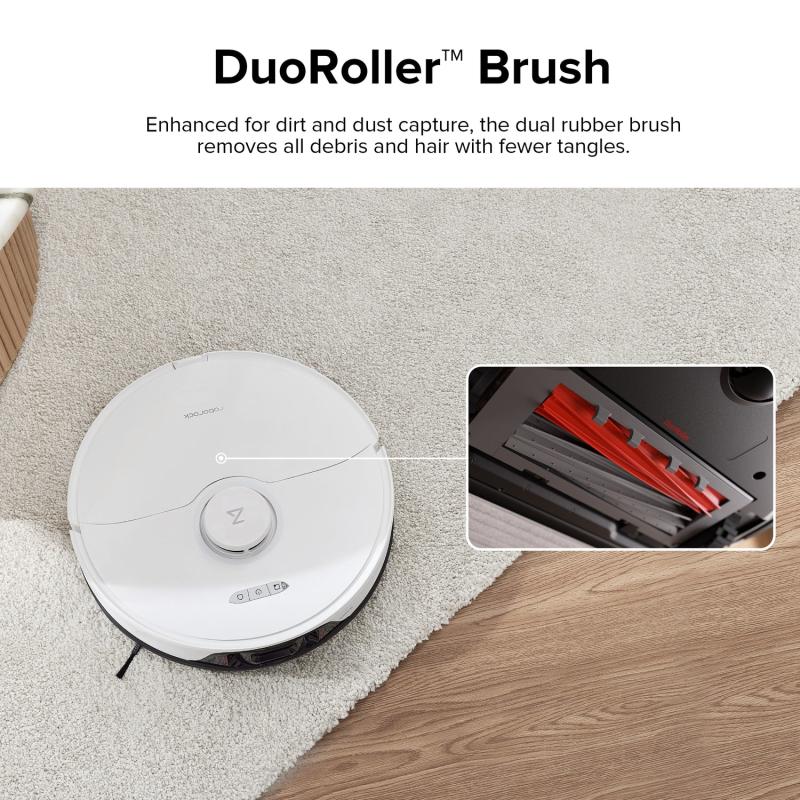 Roborock Robot Vacuum Cleaner S8 white (S802-00) (S80200)