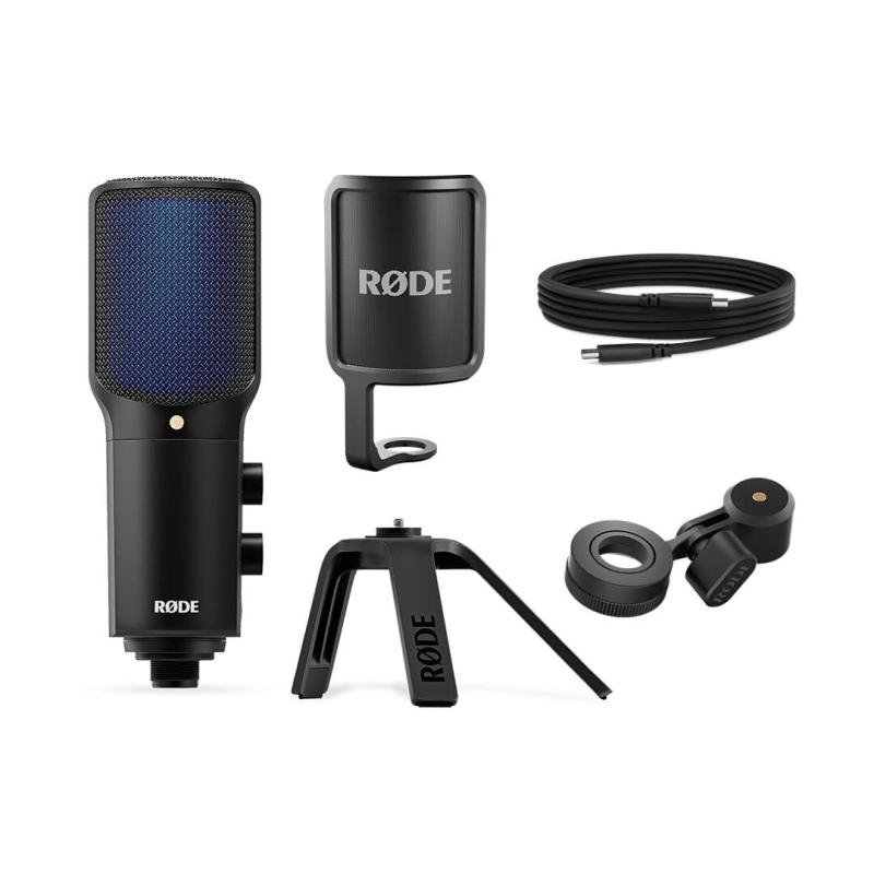 RØDE Microphone NT-USB+ NTUSB+ USB-C USBC black Schwarz (400400032)
